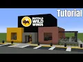 How To Build a Buffalo Wild Wings In Minecraft Step By Step Tutorial Including Interior