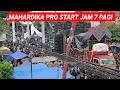 Mahardika pro start jam 7pagi,panduga kreatif menampilkan kostum yg istimewa,bos jemar ikut ngawal