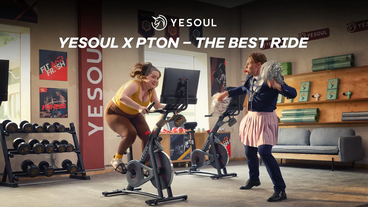 YESOUL FITNESS — YESOUL x PTON - The Best Ride (YouTube video ad)