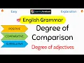 Degrees of Adjectives in English Grammar Positive Comparative and Superlative Degrees