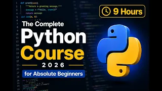 The Complete Python Course 2026 for Beginners No Coding Experience Required 4 PROJECTS