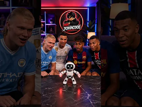 Robot Said NO… Then Started Dancing! 🤖😂 #Robot #ronaldo #football #funny #messi #short