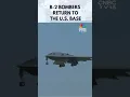 Download Lagu WATCH: B-2 Bombers Return To Whiteman Base in Missouri | Bunker-Buster Bombs | US Strikes Iran |N18G