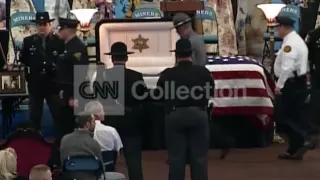 WV KILLED MINGO COUNTY SHERIFF LAID TO REST