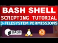 Bash Shell Scripting Tutorial 3 - Linux Filesystem and File Permissions