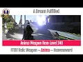 FFXIV A Dream Fulfilled - Anima Weapon Item Level 240 Heavensward