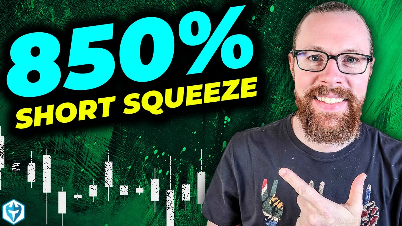 After GameStop Yesterday, an 850% Short Squeeze Today!: video thumbnail
