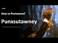 PUNXSUTAWNEY How do you pronounce it