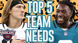 Jaguars Biggest Needs for 2024 Offseason w John Oesher of Jaguars com