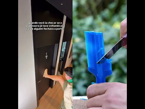 Victor Orth QUANDO VOCÊ VAI VER SE A PROFESSORA VOLTOU E ALGUÉM FECHA A PORTA 😂💀