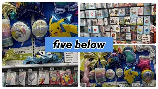 Balloons Display in Five Below today
