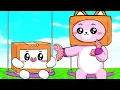 How BOXY Met FOXY CUTE LANKYBOX ANIMATED STORY