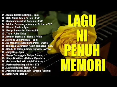 Download MP3 Malam Semakin Dingin - Lagu Ni Penuh Memori - Slow Rock Malaysia 90an Terbaik