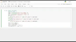 Build a Simple User Input Calculator in Python Python Urdu Tutorial Hussain codes