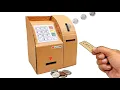How To Make a Simple ATM Machine Mini Working ATM Machine DIY ATM Machine