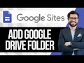 Lagu How to Add a Google Drive Folder to Google Sites