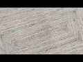 Wealoom Carpet Handmade Natural Jute Rug Jute Braided Rug