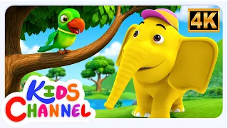 Ek Mota Hathi, एक मोटा हाथी, Upar Pankha Chalta Hai + Nursery Videos and Cartoon Baby Songs