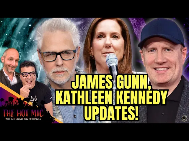 James Gunn Gives MORE DC Updates, Kathleen Kennedy Deadline Interview Analyzed | THE HOT MIC