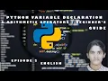 Python Variable Declaration and Arithmetic Operators Beginner s Guide English Episode - 2