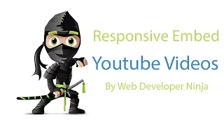 Responsive Web Design How To Embed Youtube Videos 