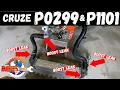 CRUZE p0299 and P1101 code fixes Dave s World Super CRUZES