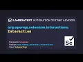 org openqa selenium interactions Interaction with example