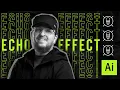Echo Text Effect - Adobe Illustrator Tutorial