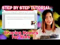 HOW TO MAKE TRACING LETTERS IN MICROSOFT WORD STEP BY STEP TUTORIAL CHAICHINNZZ MEDIA TAGALOG
