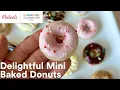Online Class Delightful Mini Baked Donuts Michaels