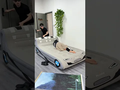 Who Deflated Champa’s Bed? 😱 Her Secret Air Bed Saved the Day! 🛏️😂 #shortsvideo #bed #trending