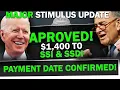 STIMULUS DEPOSIT DATE 1400 STIMULUS CHECKS - SSI SSDI SSA Direct Express