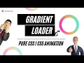 Animated Gradient Loader Using HTML CSS Neumorphism