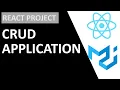 CRUD Application React js Material UI JSON Server React Project Series