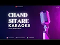 Chand Sitare | Free Unplugged Karaoke Lyrics | Old Song New Version | Romantic Cover Song