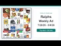 Ralphs Weekly Ad 26 - 26 Best Deals