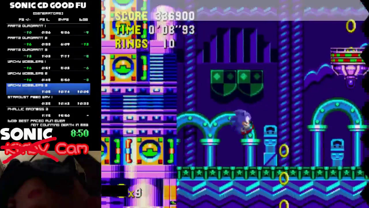 Sonic CD 2011 All Good Futures (As Sonic) Speedrun in 15:37 (In Game Time)