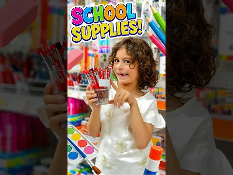Learn School Supplies with Neva! ✏️🎨