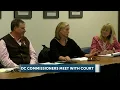 Deschutes County Commissioners met with Circuit Court Judges to discuss issues on the Bench