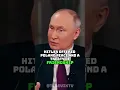 Download Lagu Putin talks about how Hitler tricked Poland in WW2 #tuckercarlson