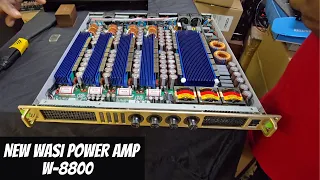 NEW WASI POWER AMPLIFIERS FOR SOUND SYSTEMS