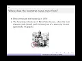 A brief introduction to the bootstrap method