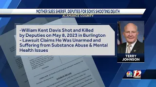 Alamance County Sheriff Terry Johnson and deputies named in lawsuit after 2023 shooting death