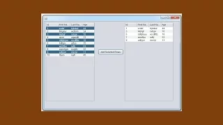 Java - How To Display JTable Selected Rows To Another JTabel with source code