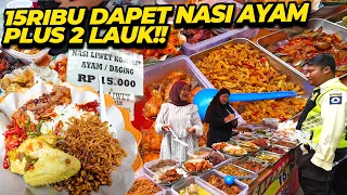 INI DI TANGERANG LHO!! 15RIBU MASIH BISA MAKAN AYAM PLUS 2 LAUK LAGI