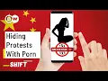 Hoe China porno gebruikt om protesten te verbergen