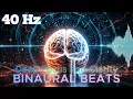 Download Lagu 40Hz Binaural Beats for Cognitive Boost | Study Smarter, Work Sharper, Focus Better