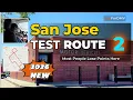 San Jose DMV Driving Test Route 2 2026 Real Drive Walkthrough Coaching