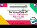 Consume Web API in Asp Net Core Edit Update Delete API HttpClient