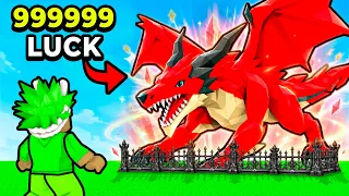 ich aktiviere UNENDLICH GLÜCK in MEINEM ROBLOX SPIEL!